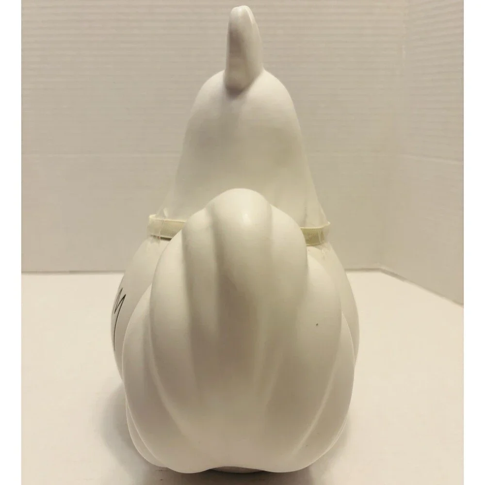 Rae Dunn Artisan Canister Cookie Jar Farm House Life Chicken Rooster White NWT